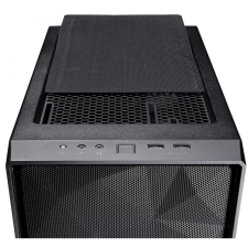 FRACTAL Design Meshify C Tempered Glass Black számítógép ház