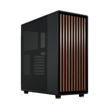 FRACTAL DESIGN North Charcoal Window Black (FD-C-NOR1C-01) számítógép ház