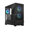 FRACTAL DESIGN Pop Air RGB Fekete világos ablakos (Táp nélküli) ATX ház (FD-C-POR1A-06)