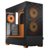FRACTAL DESIGN Pop Air RGB Orange Core ablakos