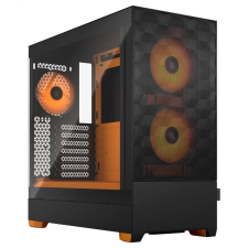 FRACTAL DESIGN Pop Air RGB Orange Core ablakos számítógép ház