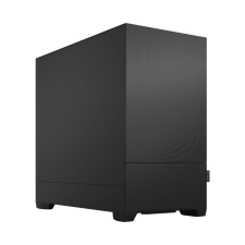 FRACTAL DESIGN Pop Mini Silent táp nélküli mATX ház Black Solid - fekete (FD-C-POS1M-01) (FD-C-POS1M-01) - Számítógépház számítógép ház