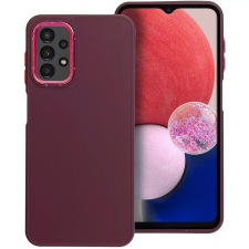  Frame Samsung Galaxy S25 Ultra közepesen ütésálló tok kameravédő kerettel, lila tok és táska