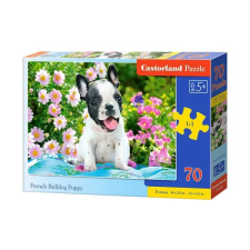 Francia bulldog kölyök puzzle 70 db puzzle, kirakós
