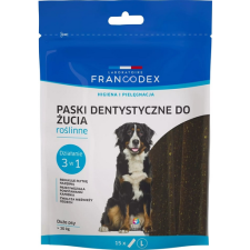 FRANCODEX Rágócsíkok L rossz lehelet ellen 502,5 g/15 db. jutalomfalat kutyáknak