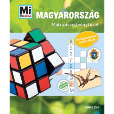 Francz Magdolna - MI MICSODA - MAGYARORSZÁG - MATRICÁS REJTVÉNYFÜZET gyermek- és ifjúsági könyv