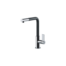Franke Neptune Evo egykaros mosogató csaptelep,króm/fekete,115.0373.930 csaptelep