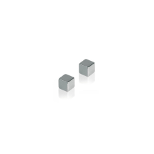 Franken Mágnes, erős, üvegtáblához,1x1x1cm ezüst FRANKEN 4db/csom táblamágnes