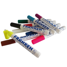 Franken Üvegtábla marker 2-5mm 10 db/csom Franken vegyes színek filctoll, marker