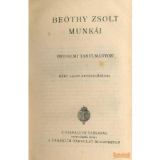 FRANKLIN-TÁRSULAT Beöthy Zsolt munkái antikvárium - használt könyv