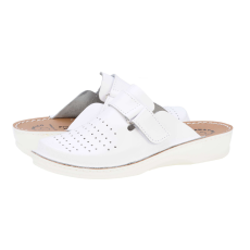  Fratelli Babb Ascot férfi orvosi klumpa, természetes bőr, bianco, 45