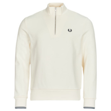 Fred Perry Pulóverek HALF ZIP SWEATSHIRT Bézs EU XXL