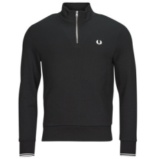 Fred Perry Pulóverek HALF ZIP SWEATSHIRT Fekete EU L
