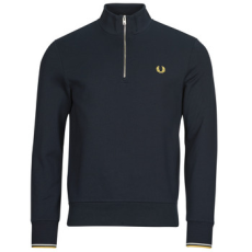 Fred Perry Pulóverek HALF ZIP SWEATSHIRT Tengerész EU XXL