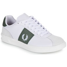Fred Perry Rövid szárú edzőcipők B4 LEATHER / SUEDE Fehér 41