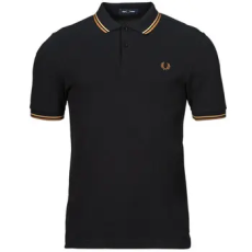Fred Perry Rövid ujjú galléros pólók TWIN TIPPED FRED PERRY SHIRT Fekete EU XS
