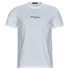 Fred Perry Rövid ujjú pólók EMBROIDERED T-SHIRT Fehér EU M