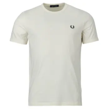 Fred Perry Rövid ujjú pólók RINGER T-SHIRT Bézs EU L férfi póló
