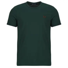 Fred Perry Rövid ujjú pólók RINGER T-SHIRT Zöld EU XL férfi póló