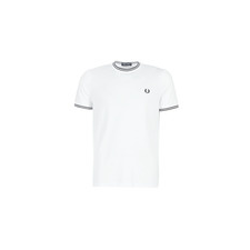 Fred Perry Rövid ujjú pólók TWIN TIPPED T-SHIRT Fehér EU 3XL férfi póló