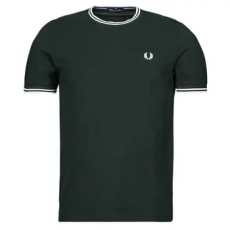 Fred Perry Rövid ujjú pólók TWIN TIPPED T-SHIRT Fekete EU M