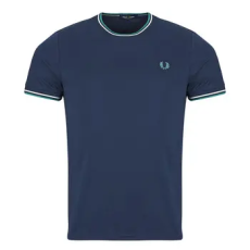 Fred Perry Rövid ujjú pólók TWIN TIPPED T-SHIRT Kék EU XS