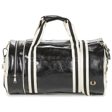 Fred Perry Sporttáskák CLASSIC BARREL BAG Fekete Egy méret kézitáska és bőrönd