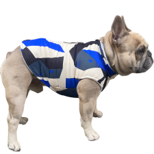  Free Dogs bélelt kutyakabát, kék, 7XL-es kutyaruha
