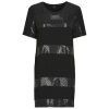 FREEMAN T. PORTER Freeman T.Porter Rövid ruhák RITCHIE STRIPE Fekete EU XL