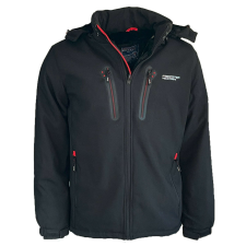 FREESTEP férfi kabát MP73-A téli softshell, Fekete XXL férfi kabát, dzseki