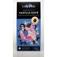 Frei Café Kávé, pörkölt, szemes, 125 g, CAFE FREI &quot;Miami vanília&quot; fahéjjal és szerecsendióval kávé