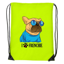 Frenchie - Sport táska sárga tornazsák