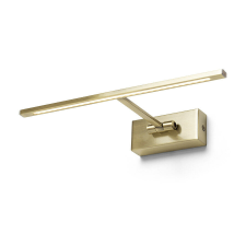  FRESCO 34 Antikolt Sárgaréz LED Képvilágító Fali Lámpa világítás