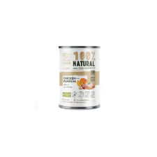 Fresh Farm Coarse pate - chicken, pumpkin, apples & herbs 400g kutyaeledel