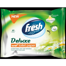 Fresh FRESH Deluxe nedves toalettpapír 60 db higiéniai papíráru