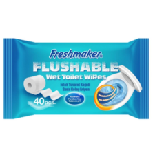freshmaker Freshmaker nedves WC papír 40 lapos vízben oldódó higiéniai papíráru