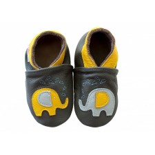 Freycoo - Puhatalpú cipő - elefánt - szürke sárga gyerek cipő