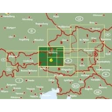 Freytag &amp; Berndt Ausztria 6 Salzburg-Salzkammergut térkép, 1:200 000 Freytag OE 6 térkép