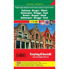 Freytag &amp; Berndt Brugge térkép Freytag 1:12 500 2013 térkép
