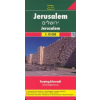 Freytag &amp; Berndt Jeruzsálem térkép 1:10 000 Jeruzsálem várostérkép Freytag