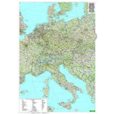 Freytag &amp; Berndt Közép-Európa keretezett falitérkép Freytag 1:2 000 000 100x80 térkép