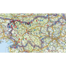 Freytag &amp; Berndt Szlovénia falitérkép Freytag fóliás 1:200 000 120x85 cm térkép
