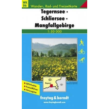 Freytag &amp; Berndt WKD 6 Tegernsee-Schliersee-Mangfallgebirge turista térkép Freytag 1:50 000 térkép