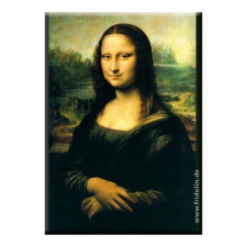 Fridolin Hűtőmágnes 8x5,4x0,3cm,Leonardo Da Vinci:Mona lisa hűtőmágnes