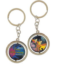 Fridolin Kulcstartó fémkarika kétoldalas, Rosina Wachtmeister:Wonderland kulcstartó