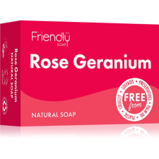 FRIENDLY SOAP Natural Soap Rose Geranium természetes szappan 95 g szappan