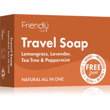 FRIENDLY SOAP Travel Soap Hair & Body természetes szappan testre és hajra 95 g sampon