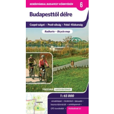 Frigória kiadó Budapesttől délre kerékpáros térkép Frigória 1:65 000 térkép