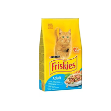 Friskies 10kg lazaccal és zöldségekkel száraz eledel felnőtt macskáknak macskaeledel