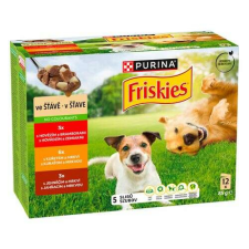 FRISKIES ADULT Multipack marhahús+csirke+bárány 12x85g kutyaeledel
